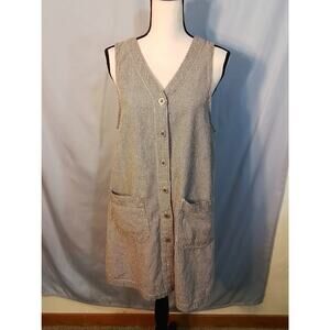 Vintage Studio black and white mini  plaid, mini dress